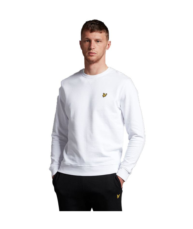 Sweatshirt Lyle&Scott V1 Crew Neck Beige Homme