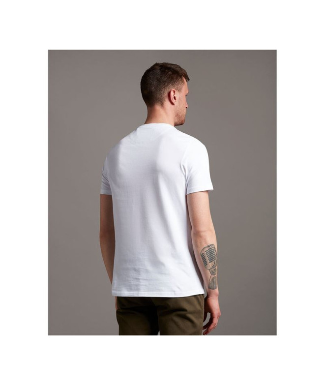 Lyle&Scott V1-Plain T-Shirt Homme Beige