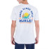 T-shirt Hurley Everday Vacation branco Homem