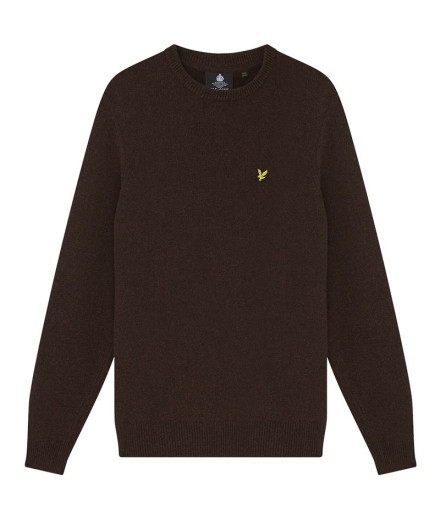 Sudadera Lyle&Scott V1-Crew Lambswool azul Hombre Sudadera Lyle&Scott V1-Crew Lambswool azul Hombre