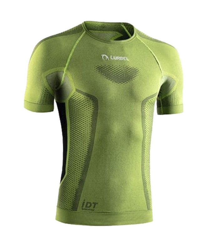 T-shirt térmica de Trail Lurbel Cristallo verde Homme