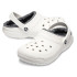 Tamancos Crocs Tamanco clássico com forro U Branco