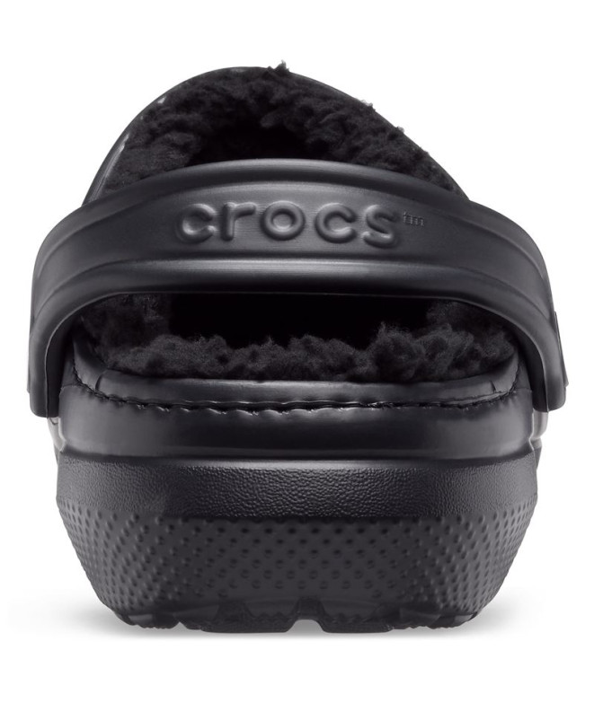 Tamancos Crocs Tamanco clássico com forro U Preto