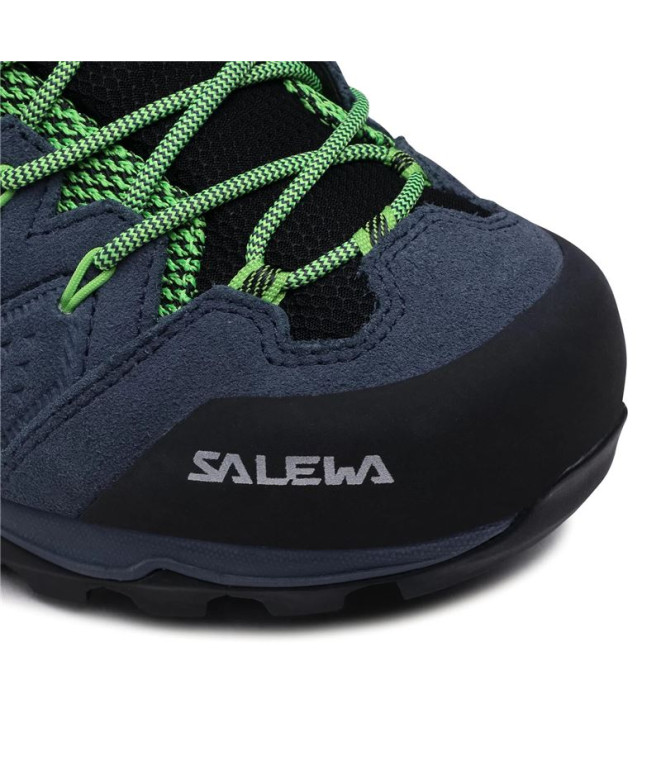 Sapatilhas montanha de Salewa Alp Mate azul Homem