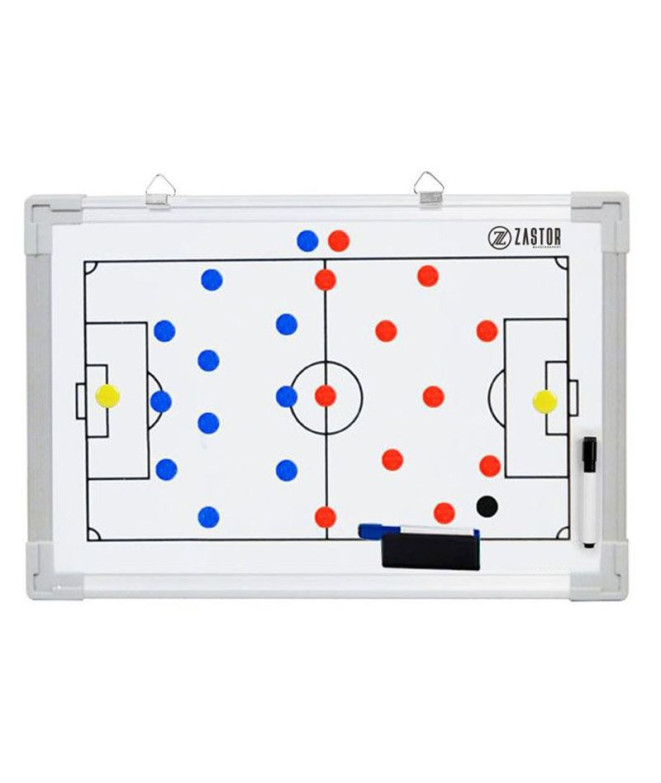 Quadro branco de futebol Zastor Equipa 30X45cm branco