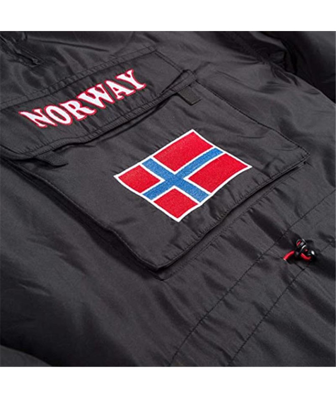 Sudadera Go & Win Noreg negro Infantil