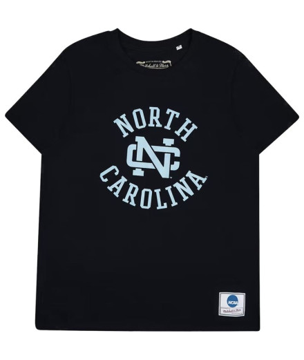 T-shirt Mitchell & Ness Université de Caroline du Nord...