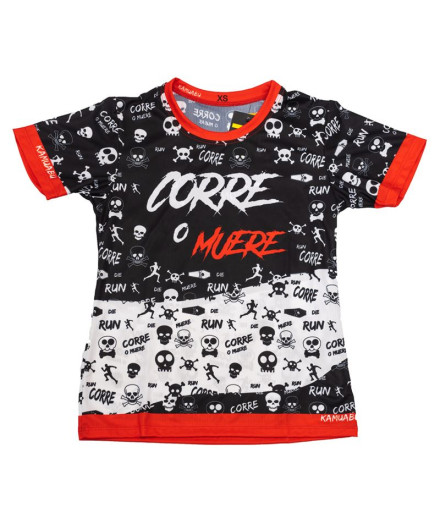 Camiseta Running Kamuabu Correomuere Homem