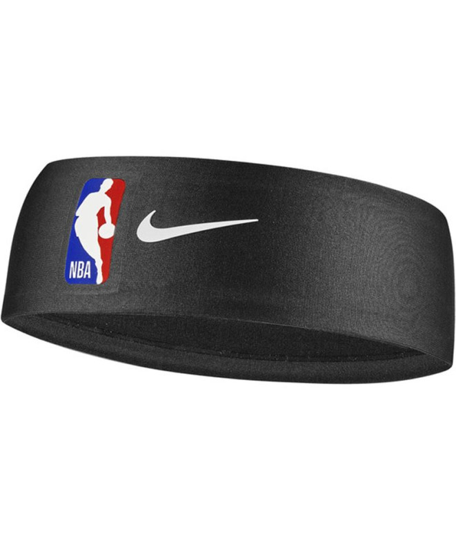 Faixa para a cabeça de fitness Nike Fury Headband 2.0 NBA black
