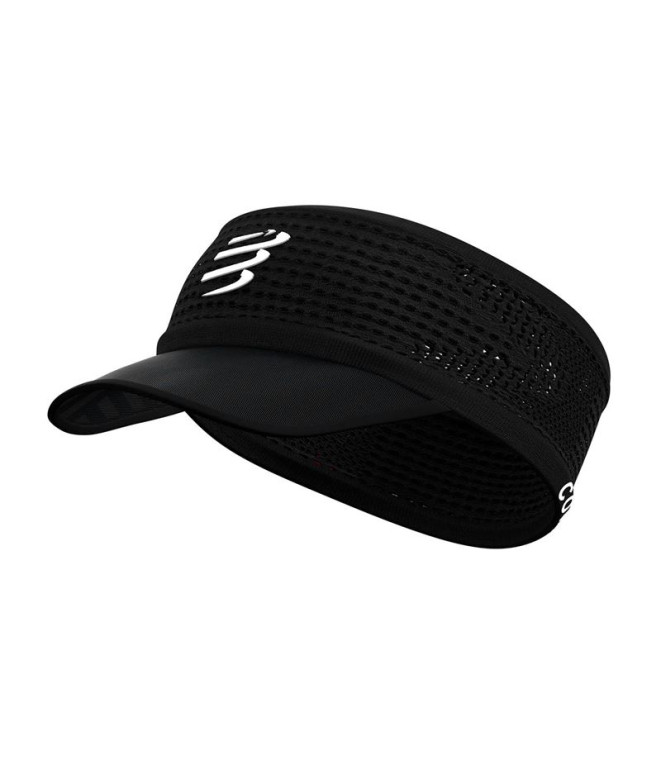 Visera Compressport Spiderweb Headband On/Off negra