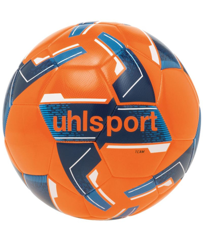 Ballon de football orange de l'équipe UhlSport
