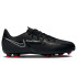 Botas de fútbol Nike Phantom GT2 Academy MG negro Infantil