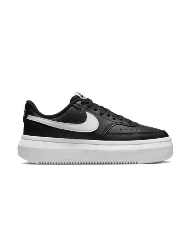 Chaussures Nike Court Vision Alta Leather noir Femme