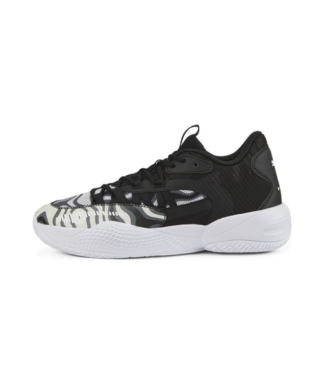 Chaussures de basket Puma Court Rider 2.0 Lava black Hommes
