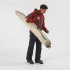 Funda de esquí Salomon Extend 1 Padded 160-210 beige