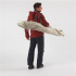 Funda de esquí Salomon Extend 1 Padded 160-210 beige