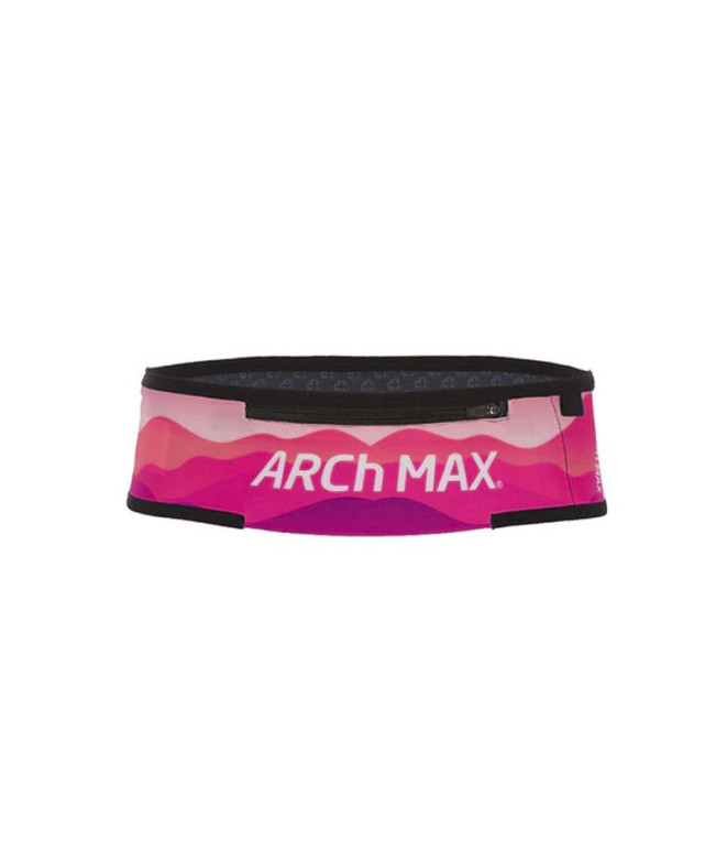 Ceinture de trail Arch Max Belt Pro Zip pink