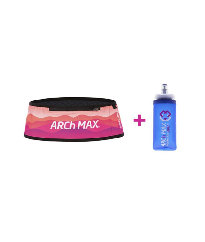 Cinturón de trail Arch Max Belt Pro Zip Plus 1SF300ml rosa