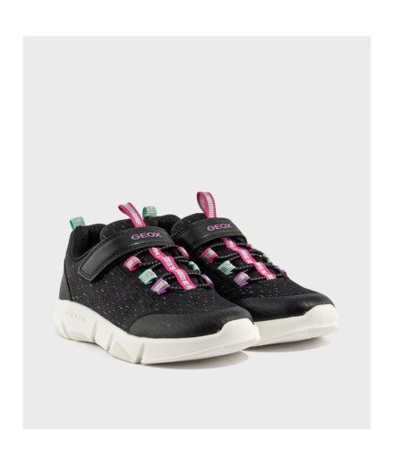 Chaussures Geox J Aril J16DBL noir Fille 2