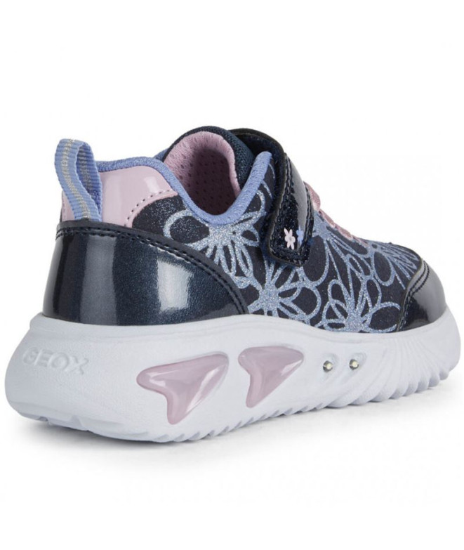 Chaussures Geox Assiter blue Girl