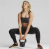 Sujetador deportivo de traning Puma Mid Impact Deco Glam negro Mujer