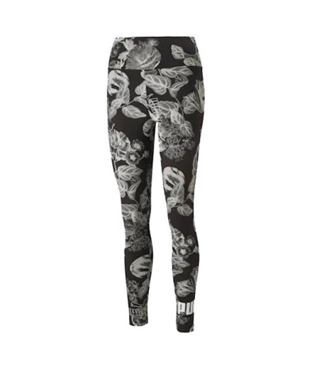 Mallas Puma Frozen Flower negro Mujer