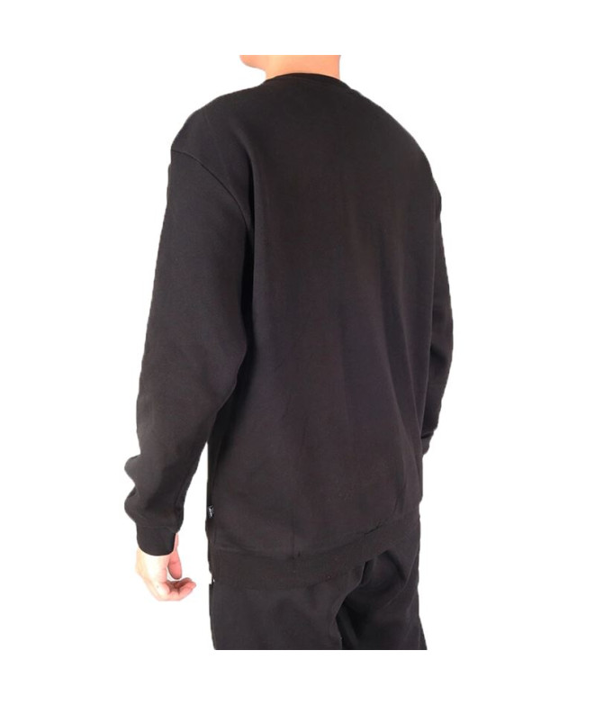 Sweatshirt Puma Repeat Graphic Crew noir Homme