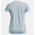 Camiseta Under Armour Tech Twist azul Mujer