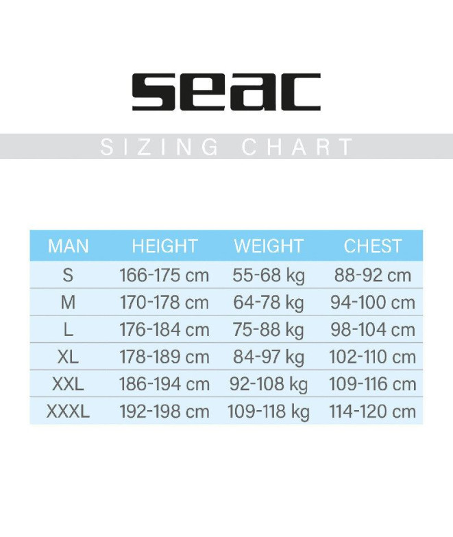 chasse Sous-Marine Combinaison Seac Shark 5 mm...