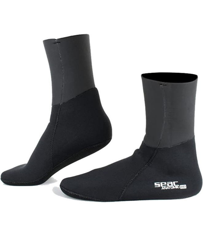 Chaussettes de plongée Seac Anatomic HD noir