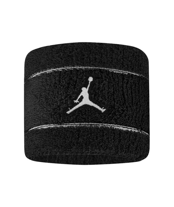 Muñequeras de Baloncesto Nike Jordan Terry Negro