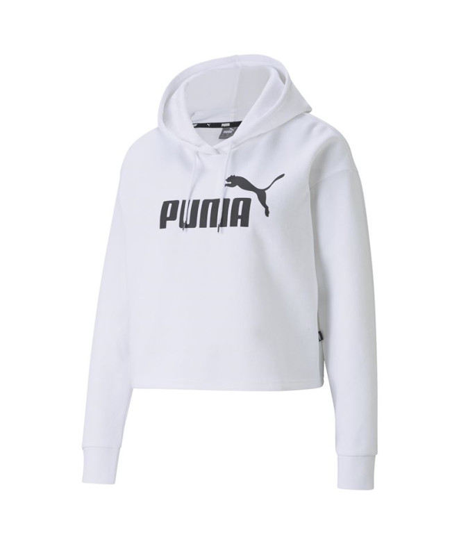 Sweatshirt Puma Ess Cropped Logoo para mulher