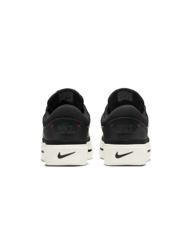 Chaussures Nike Court Legacy Lift Noir Femme