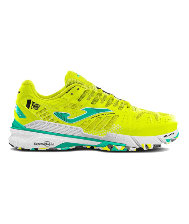 Zapatillas de Padel Joma Slam 22 Amarillo Mujer