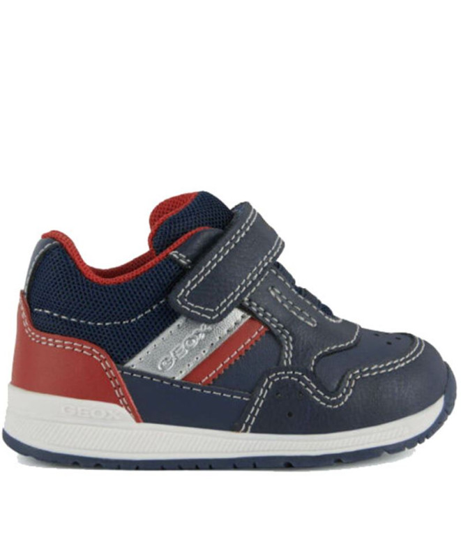 Chaussures Geox Rishon Bleu Enfant