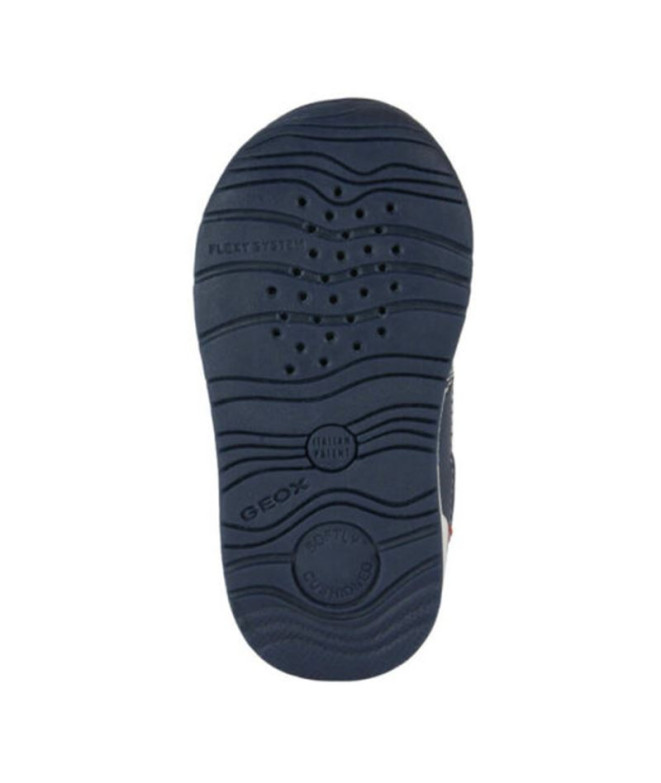 Chaussures Geox Rishon Bleu Enfant