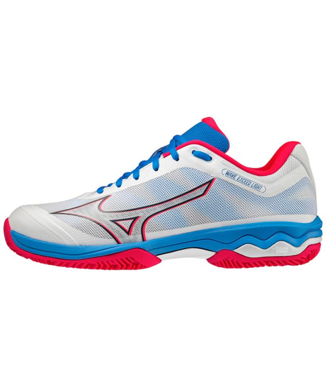 Chaussures padel Mizuno Wave Exceed Light White Homme