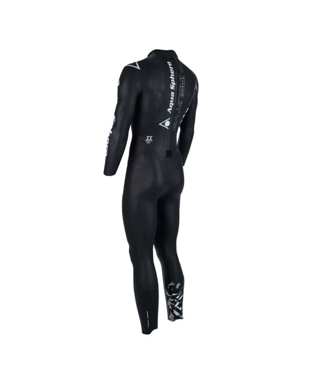 Neoprene Triatlo Aquasphere Pursuit V3 Preto Ombro