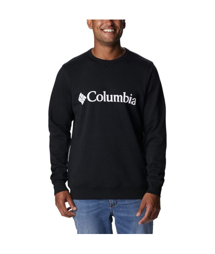 Columbia™ Logo Fleece Crew Mountain Sweatshirt Preto para...