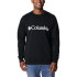 Columbia™ Logo Fleece Crew Mountain Sweatshirt Preto para homem