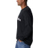 Columbia™ Logo Fleece Crew Mountain Sweatshirt Preto para homem