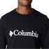 Columbia™ Logo Fleece Crew Mountain Sweatshirt Preto para homem