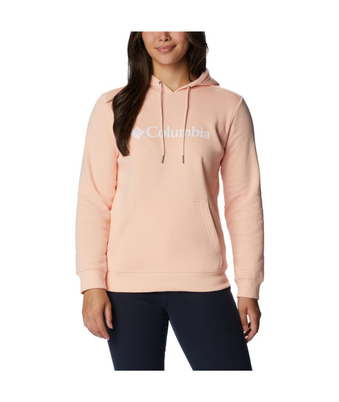 Columbia™ Mountain Sweatshirt Logo Orange Femmes