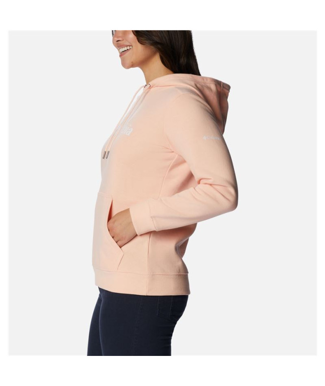 Sudadera de Montaña Columbia™ Logo Naranja Mujer
