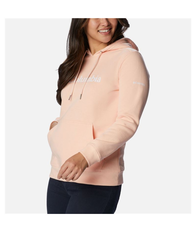 Sudadera de Montaña Columbia™ Logo Naranja Mujer