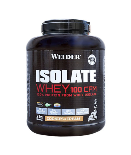 Proteina Weider Isolate Whey 100 CFM Galleta