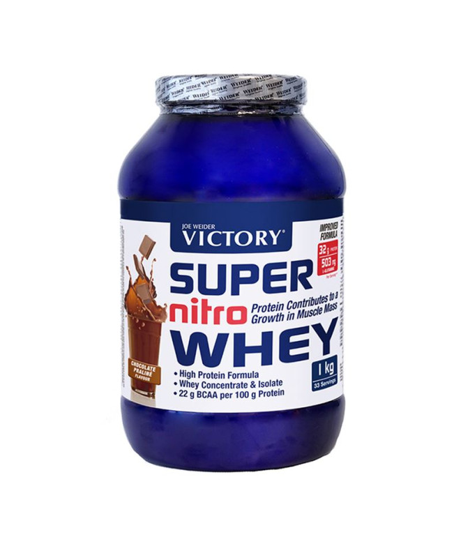 Weider Super Nitro Whey Choco-Hazelnut Praline Protein