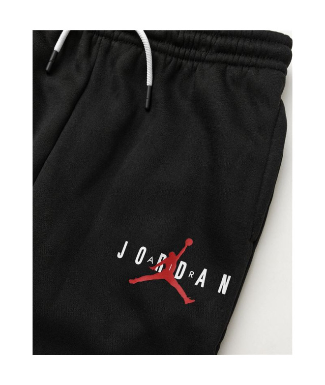 Calças Nike Jumpman Sustainable Kids Preto
