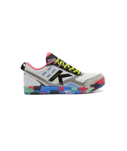 Chaussures de Football Sala Kelme Faucon blanc