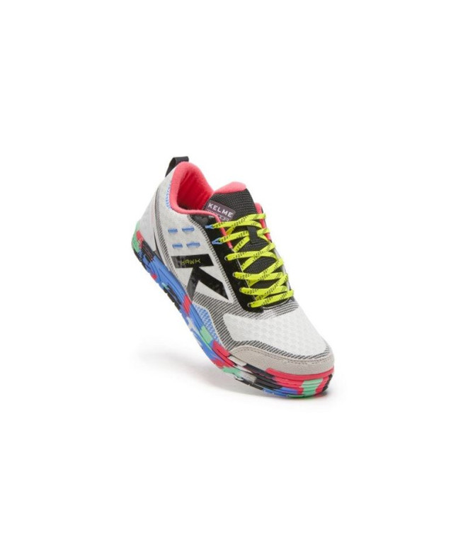 Chaussures de Football Sala Kelme Faucon blanc